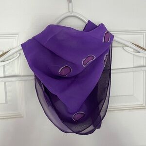 Purple Scarf Bandana